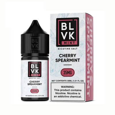 Cherry Spearmint Ice BLVK Mint Salt Nic E-Juice 30ml