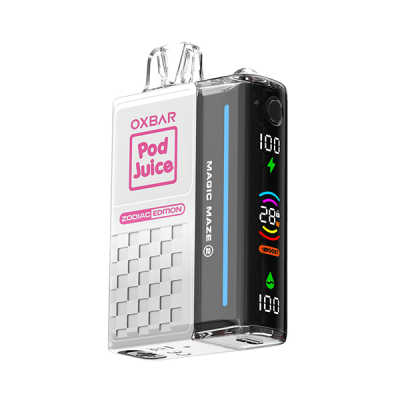 Clear Pink Pod Juice Oxbar Magic Maze 2.0 30K Puffs Disposable