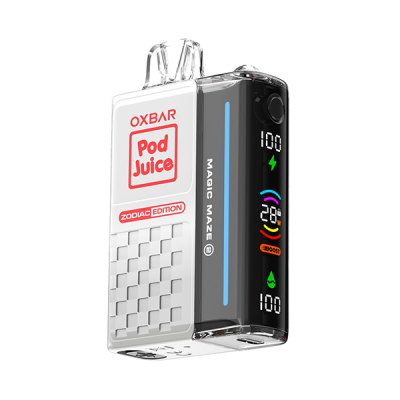 Clear Red Pod Juice Oxbar Magic Maze 2.0 30K Puffs Disposable