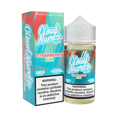 Cloud Nurdz Strawberry Kiwi Iced 100ml