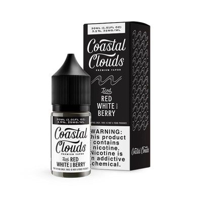 Coastal Cloud Red White and Berry Ice 30ml