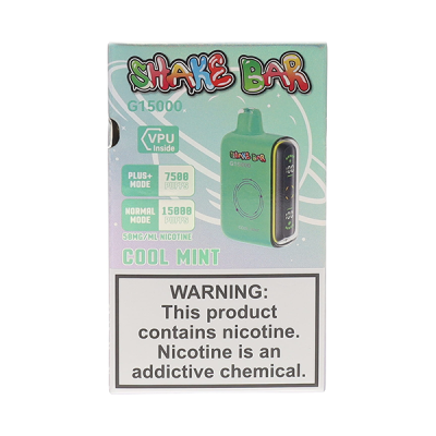 Cool Mint Shake Bar G15000 Disposable Vape