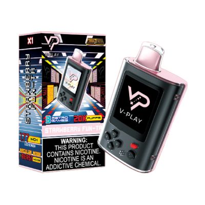 Strawberry Fun-ta Craftbox V-Play 20K Puffs Disposable