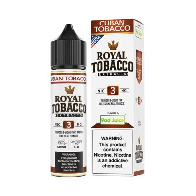 Cuban Tobacco Pod Juice Royal Tobacco Extracts 60ml