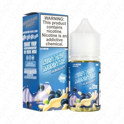 Blueberry Salt Custard Monster 30mL