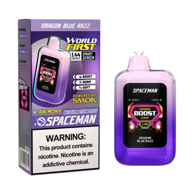 Dragon Blue Razz Smok Spaceman Nebula 25K Plus Disposable