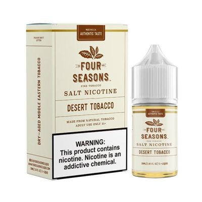 Four Seasons Desert Tobacco e-Juice Salt Nic 30 ml