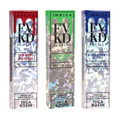 FVKD Exotics THCA Rosin Disposable Vape 3.5G