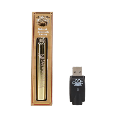 Brass Knuckles 900mAh Adjustable Battery-Gold