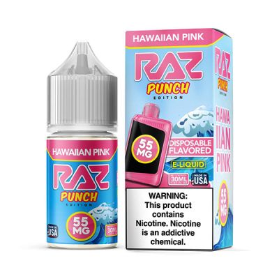 Hawaiian Pink Pod Juice X Raz Punch Edition Salt Nic E-Juice 30ml
