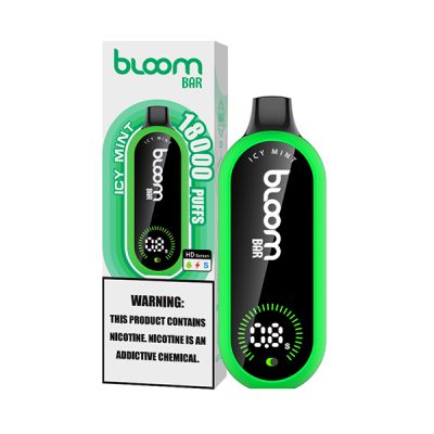 Icy Mint Bloom Bar 18000 Puffs Disposable