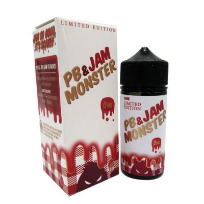 Strawberry Limited Edition PB Jam Monster 100mL