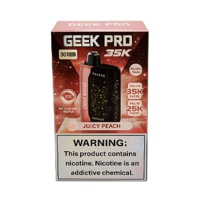 Juicy Peach Geek Pro 35K Disposable