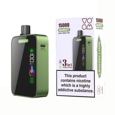Lemon Lime VOOM Burst 15000 Puffs Disposable