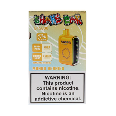 Mango Berries Shake Bar G15000 Disposable Vape