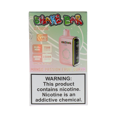 Mango Passionfruit Guava Shake Bar G15000 Disposable Vape
