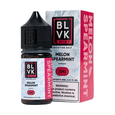 Melon Spearmint Ice BLVK Mint Salt Nic E-Juice 30ml
