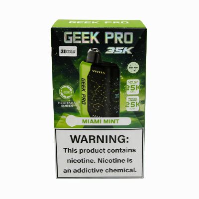 Miami MInt Geek Pro 35K Disposable