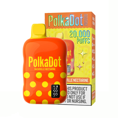 Nashville Nectarine PolkaDot PD20000 Puffs Disposable 5%
