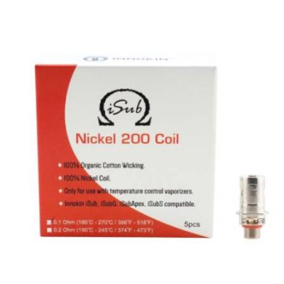 Innokin iSub Nickel 200 Coils Replacement 5PCS