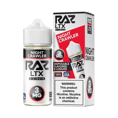 Night Crawler Pod Juice & RAZ LTX E-Juice 100ml