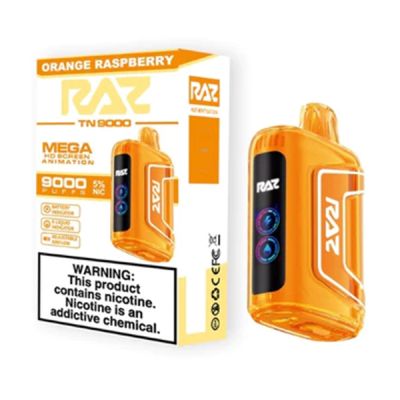 Orange Raspberry RAZ TN9000 Disposable Vape