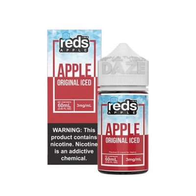 Original iced Reds Apple Daze E-Juice 60mL