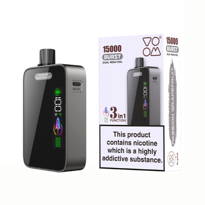 Passion Grapefruit VOOM Burst 15000 Puffs Disposable