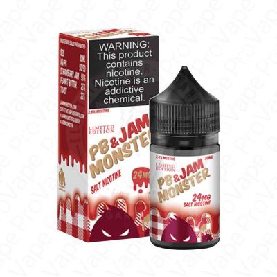 Strawberry PB & Jam Salt Jam Monster 30mL