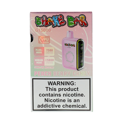 Peach Berry Candy Shake Bar G15000 Disposable Vape