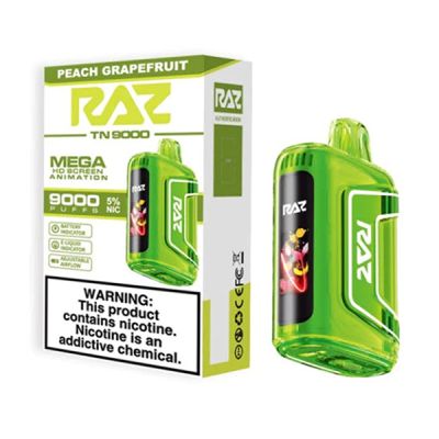 Peach Grapefruit RAZ TN9000 Disposable Vape