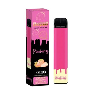 FoodGod Pineberry 0% Nicotine Free Disposable Vape