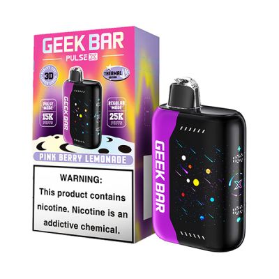 Pink Berry Lemonade Geek Bar Pulse X 25000 Puffs Disposable