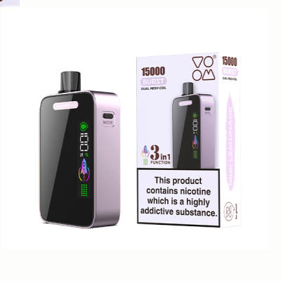 Pink Lemonade VOOM Burst 15000 Puffs Disposable