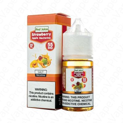 Pod Juice Strawberry Apple Nectarine Salt 30mL