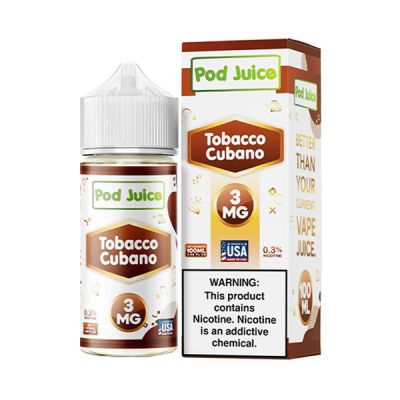 Pod Juice Tobacco Cubano 100ml