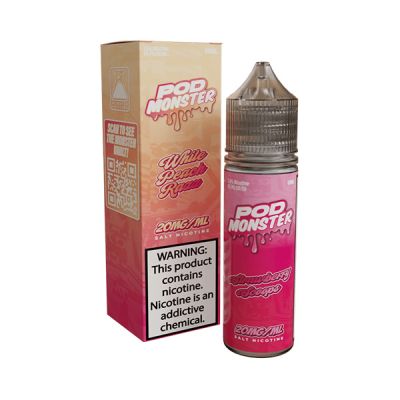 Pod Monster White Peach Razz 60ml-50mg