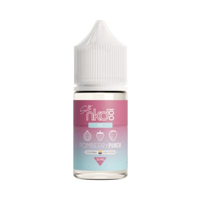 Pomberry Punch Ice NKD 100 Colombia Edition 15 000 Puffs Salt Nic E-Juice 30ml 