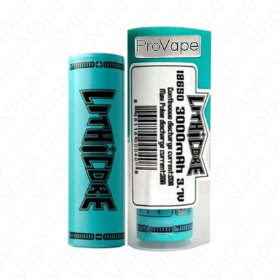 Lithicore 18650 3000mAh Battery