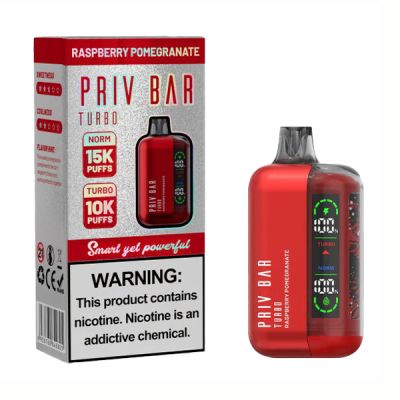 Raspberry Pomegranate Smok Priv Bar Turbo 15000 Disposable