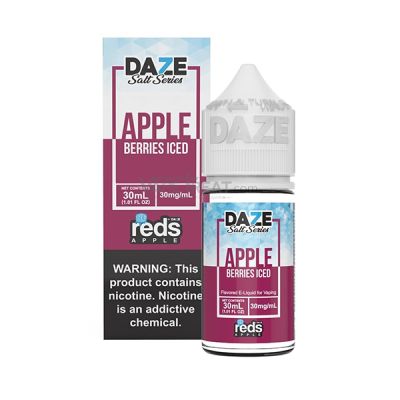 Berries Iced Reds Apple 7 Daze TFN E-Juice Salt Nic 30ml -30mg