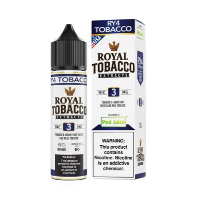 RY4 Tobacco Pod Juice Royal Tobacco Extracts 60ml