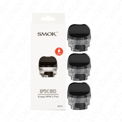 SMOK IPX 80 Replacement Empty Pod Cartridge 3PCS