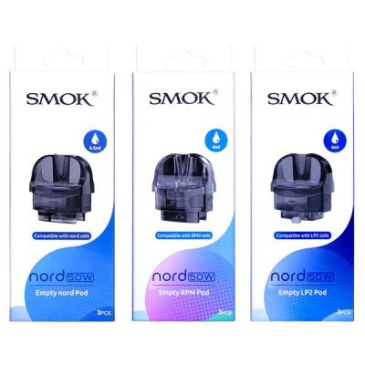 SMOK Nord 50W Empty Pod 3PCS