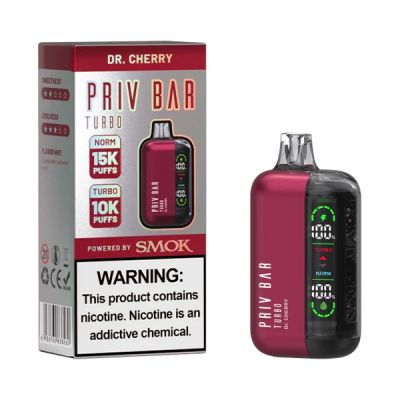 Dr. Cherry Smok Priv Bar Turbo 15000 Disposable