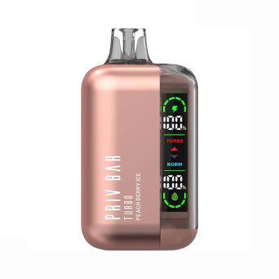 Peach Berry Ice Smok Priv Bar Turbo 15000 Disposable