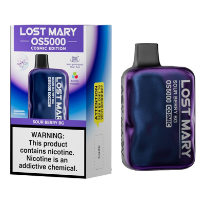 Sour Berry BG Lost Mary OS5000 Cosmic Edition Disposable