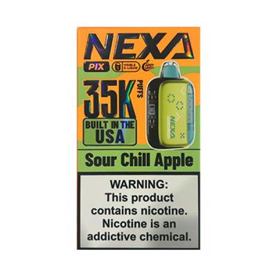 Sour Chill Apple USA Edition Nexa Pix 35K Disposable
