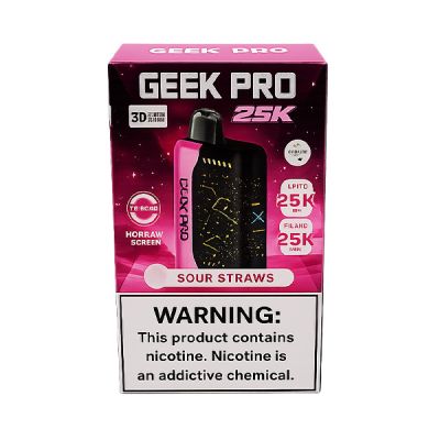Sour Straws Geek Pro 35K Disposable