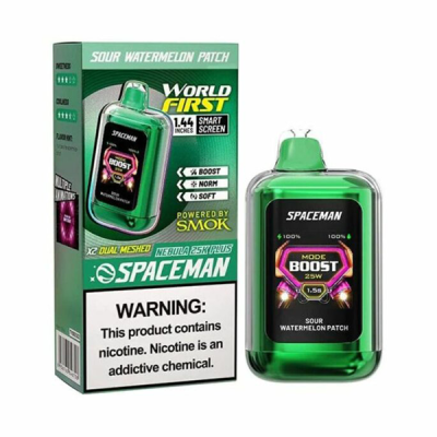 Sour Watermelon Patch Smok Spaceman Nebula 25K Plus Disposable
